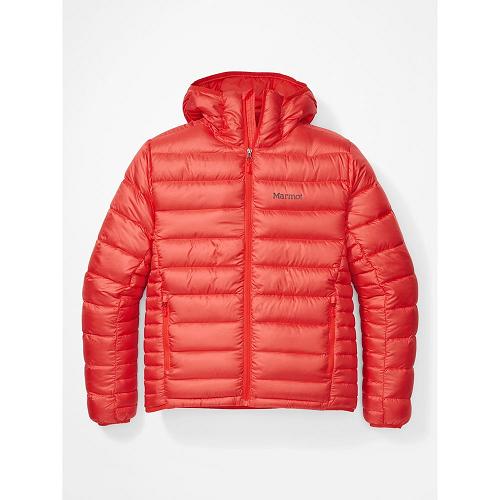 Marmot Down Jacket Red NZ - Hype Jackets Mens NZ2109538